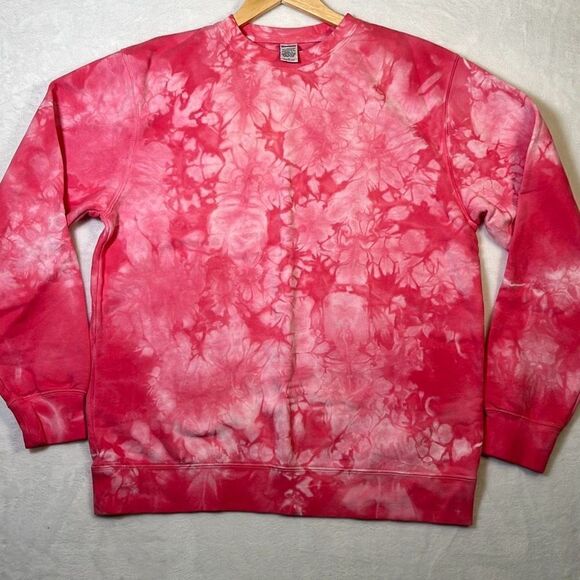 Meghan‎ Trainor tie dye “ the love train” sweater NWOT-Unisex Medium - Picture 1 of 6
